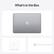 Alt View 15. Apple - MacBook Pro 13.3" Laptop - Apple M1 chip - 8GB Memory - 256GB SSD (Latest Model) - Space Gray.