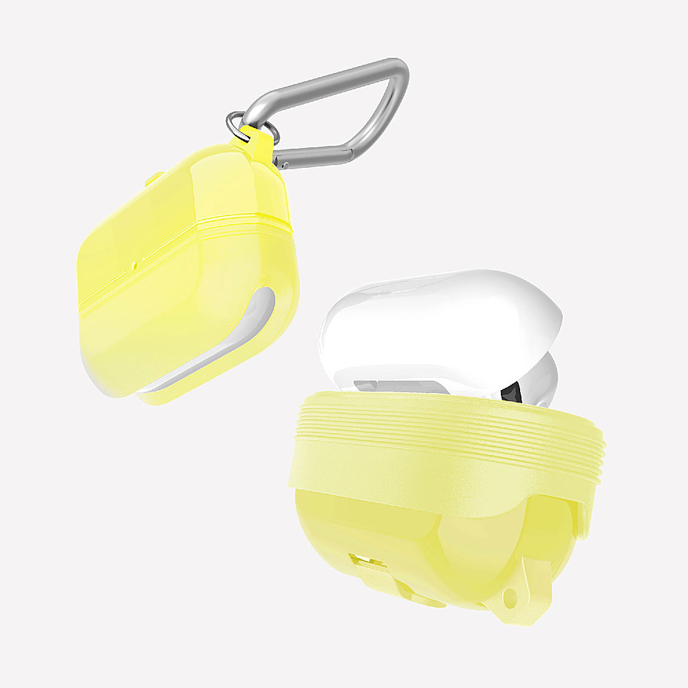 Left View: Raptic - Journey for AirPods Pro - Yellow