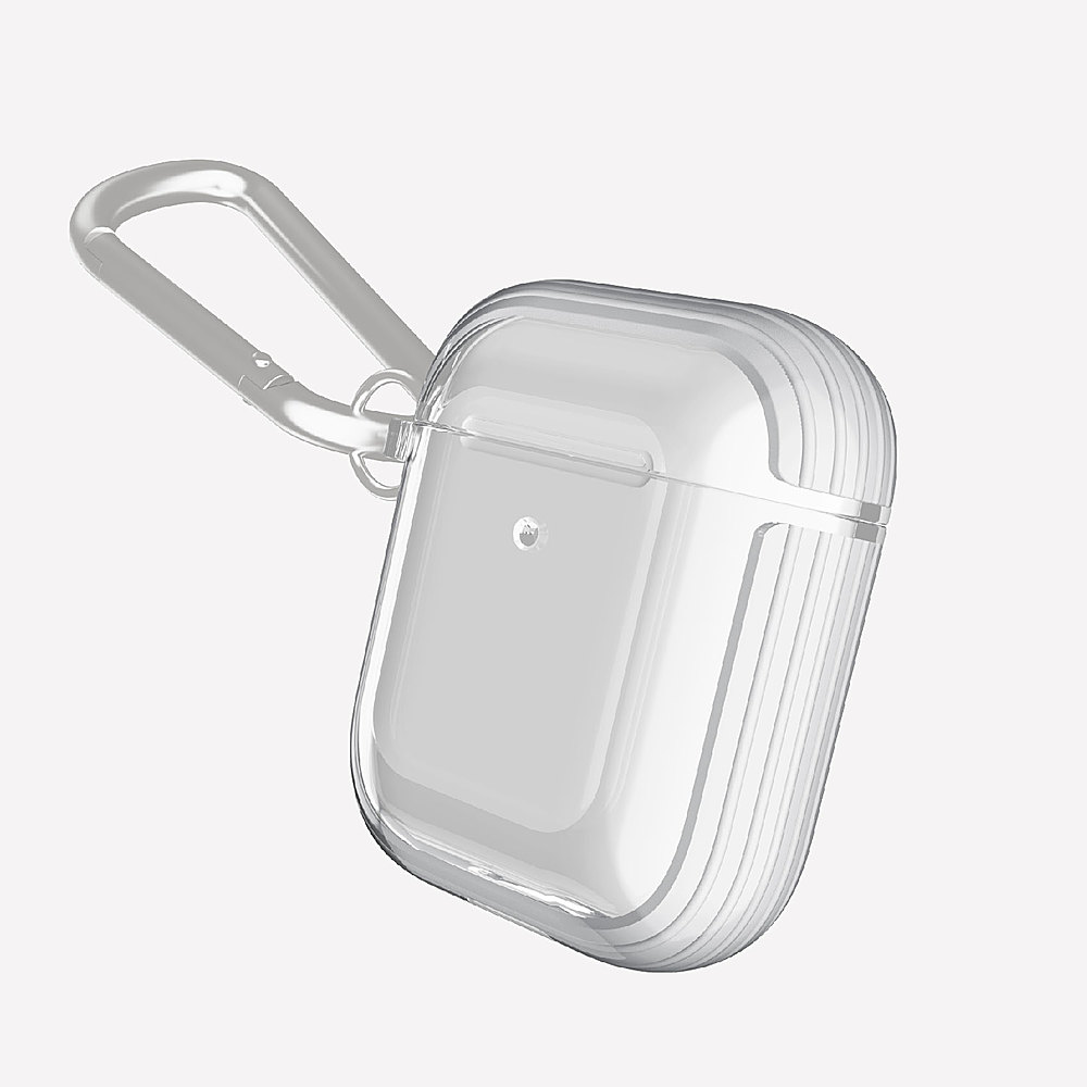 Angle View: Raptic - Clear for AirPods - Clear / White
