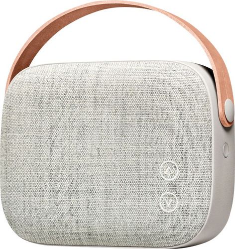 Vifa - Helsinki Hi-Resolution Bluetooth Wireless Portable Speaker - Sandstone Grey