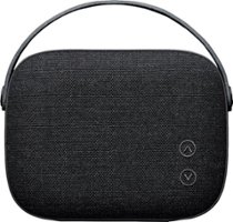 Vifa - Helsinki Hi-Resolution Bluetooth Wireless Portable Speaker - Slate Black - Angle_Zoom