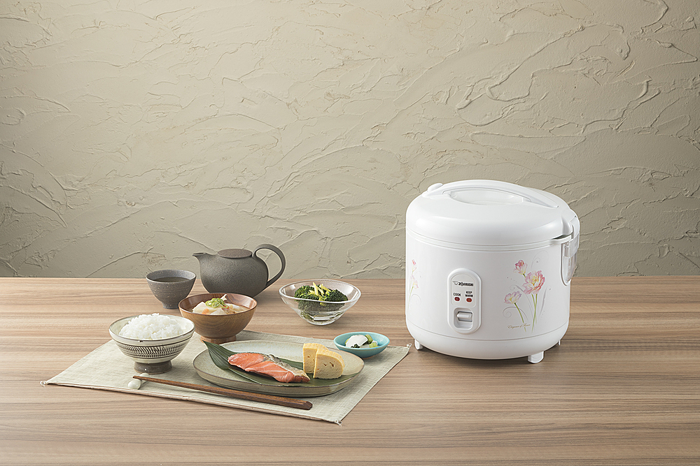 Zojirushi Cup Uncooked Automatic Rice Cooker Warmer Tulip Ns
