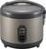 Angle. Zojirushi - 5.5 Cup (Uncooked) Automatic Rice Cooker & Warmer - Metallic Gray.