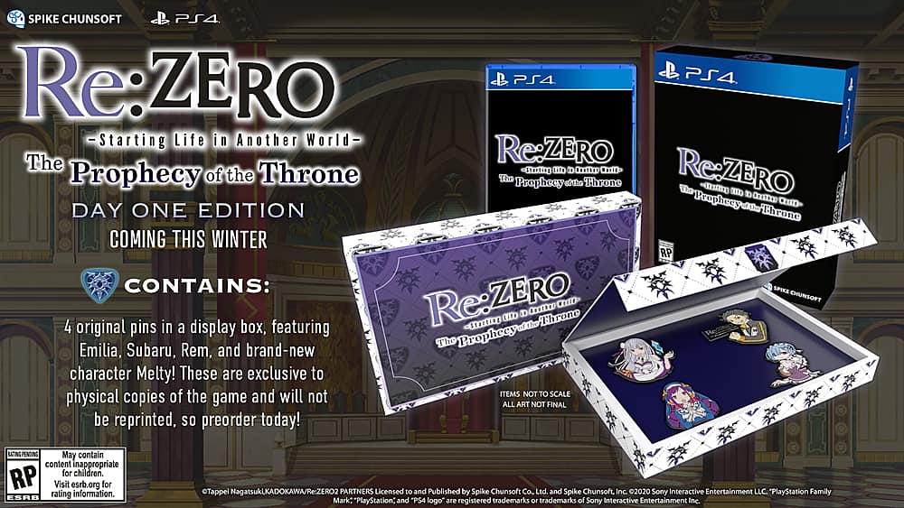 Re Zero The Prophecy of the Throne PS4 Review