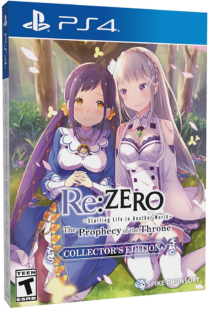 Re Zero The Prophecy Of The Throne Collector S Edition Playstation 4 Playstation 5 Best Buy