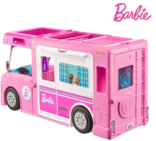 Barbie - 3-in-1 DreamCamper Vehicle and Accessories