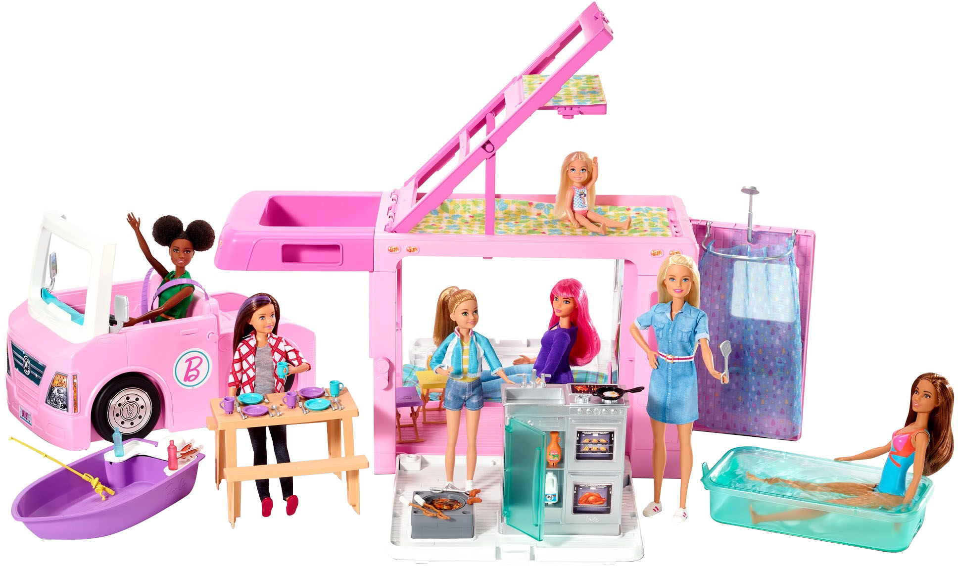Best Buy: Mega Construx Barbie Dream Camper Adventure HPN80