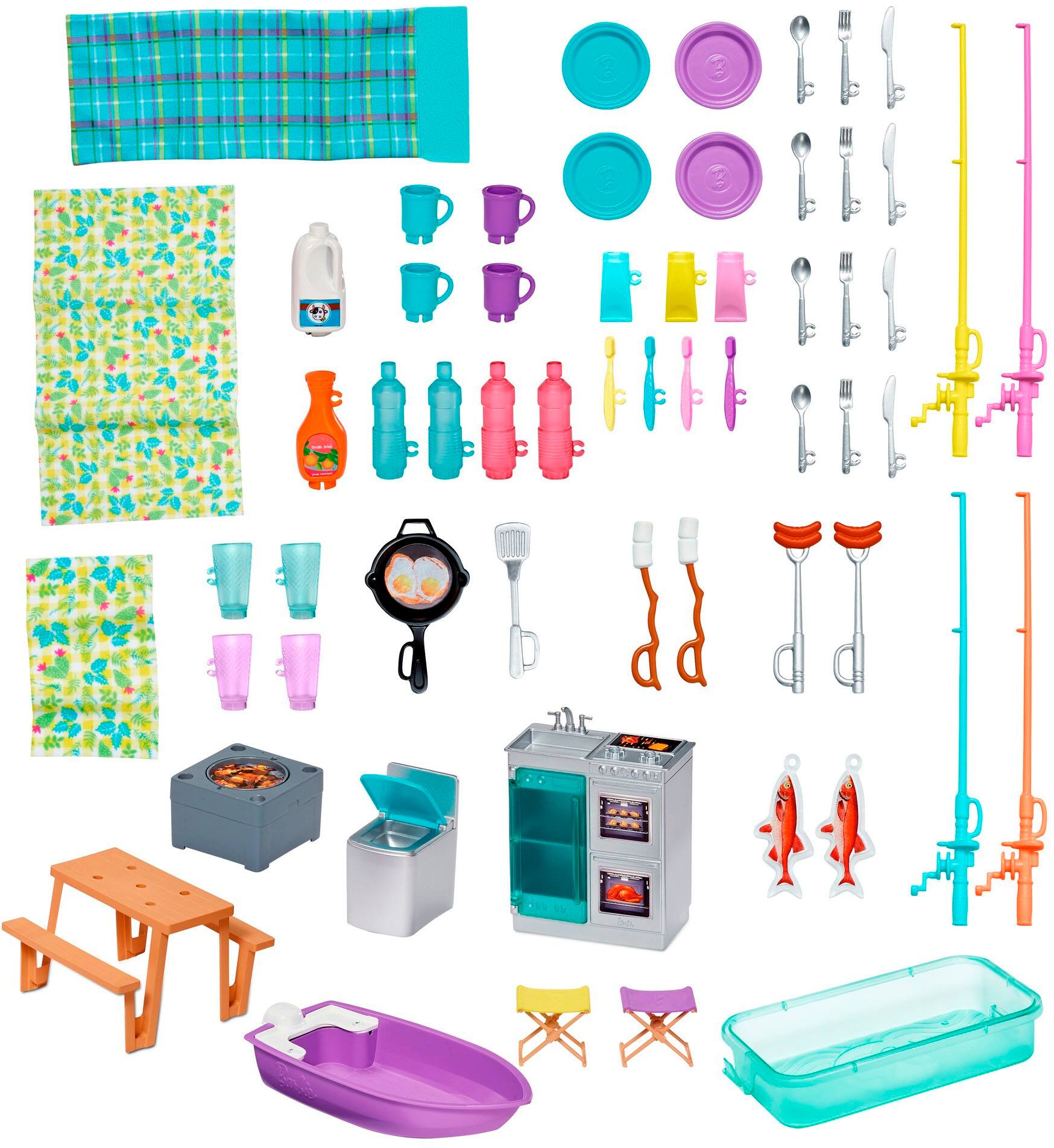 Alt View 16. Barbie - 3-in-1 DreamCamper Vehicle and Accessories.