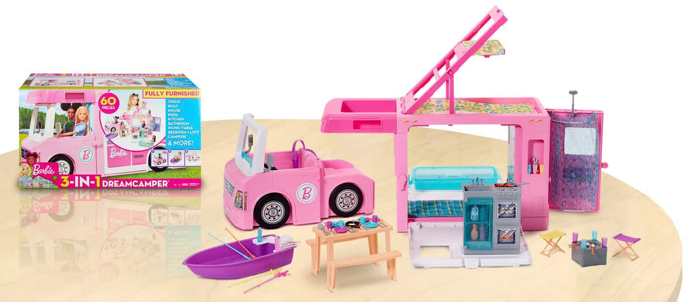 Alt View 20. Barbie - 3-in-1 DreamCamper Vehicle and Accessories.