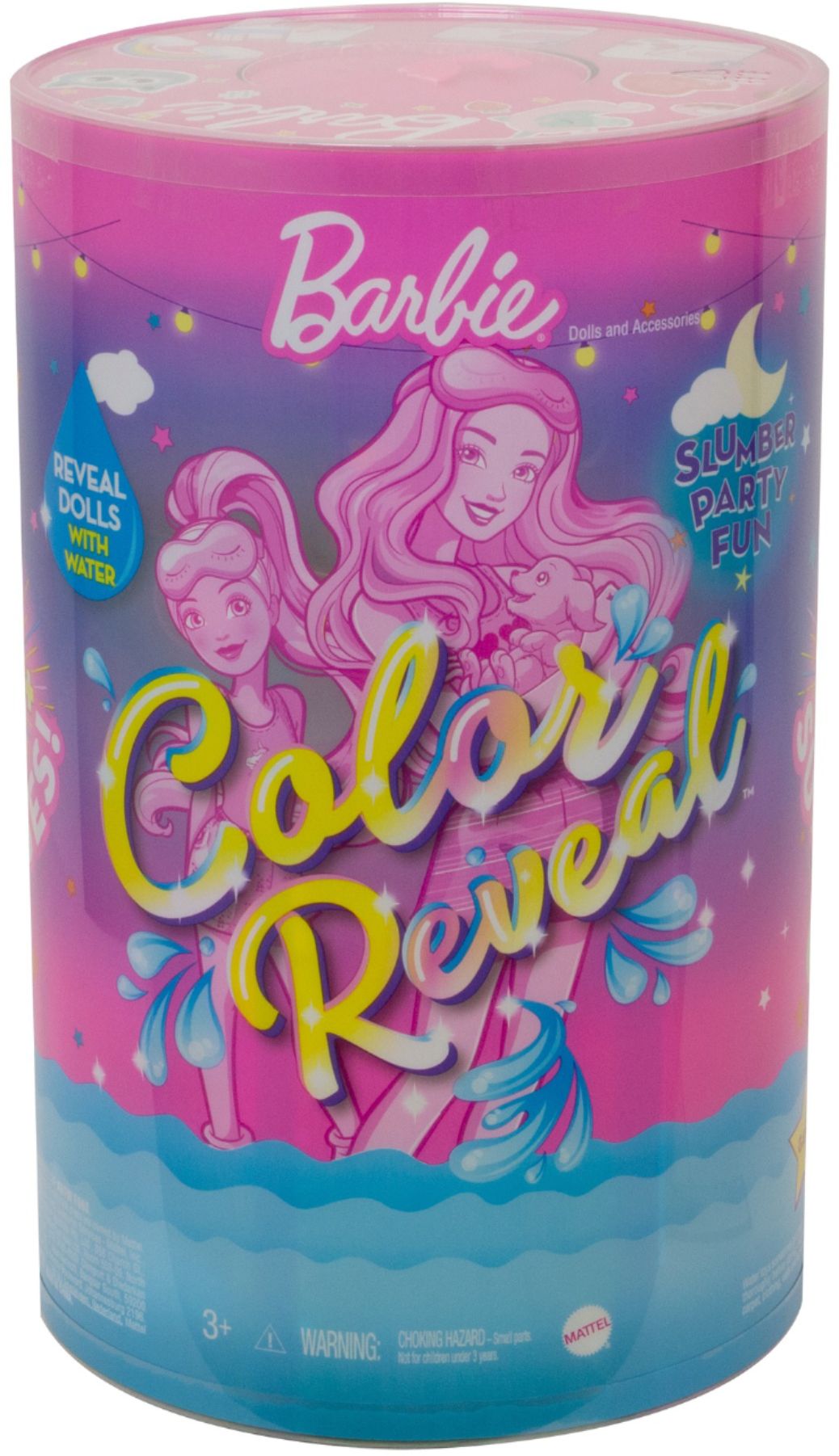 Barbie Color Reveal Slumber Party Dolls Blind Box GRK14 Best Buy ...