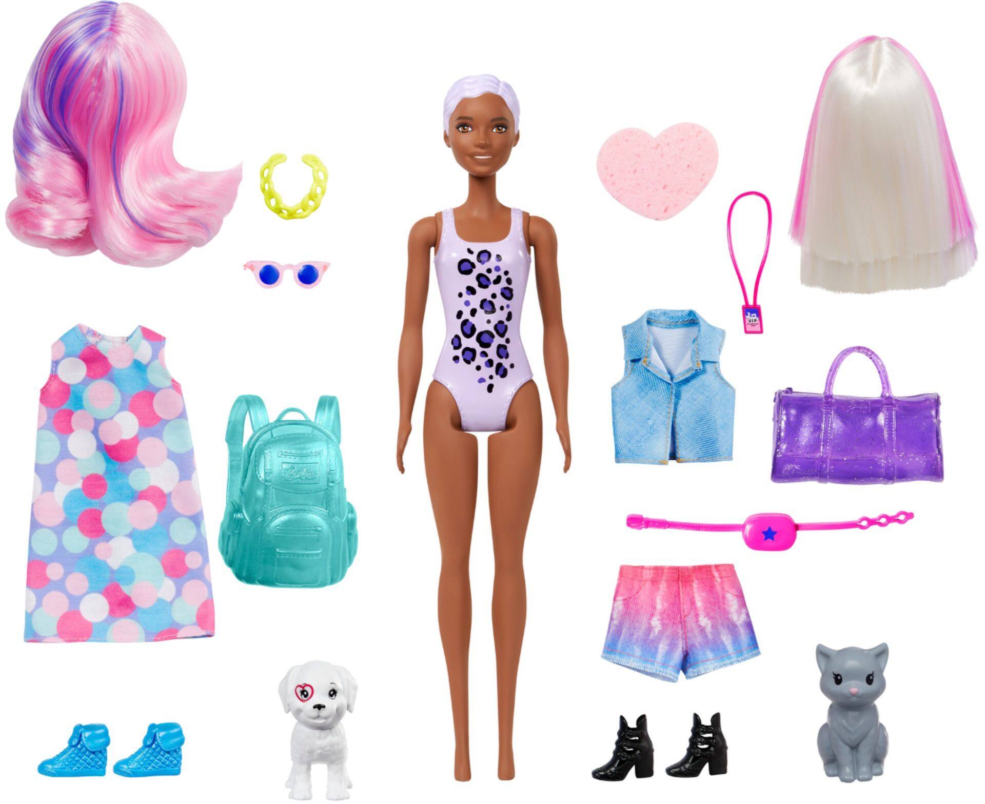 Alt View 20. Barbie - Color Reveal Day-to-Night Doll/Accessories.