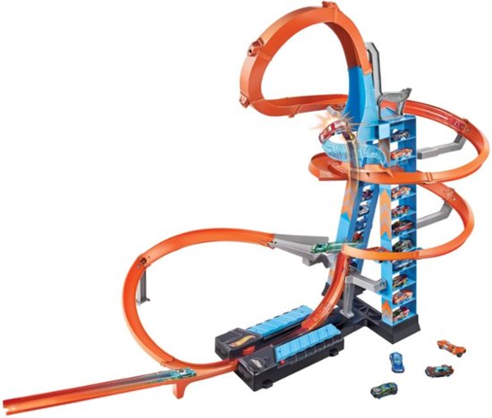 Hot Wheels Sky Crash Tower Trackset GJM76 - Best Buy