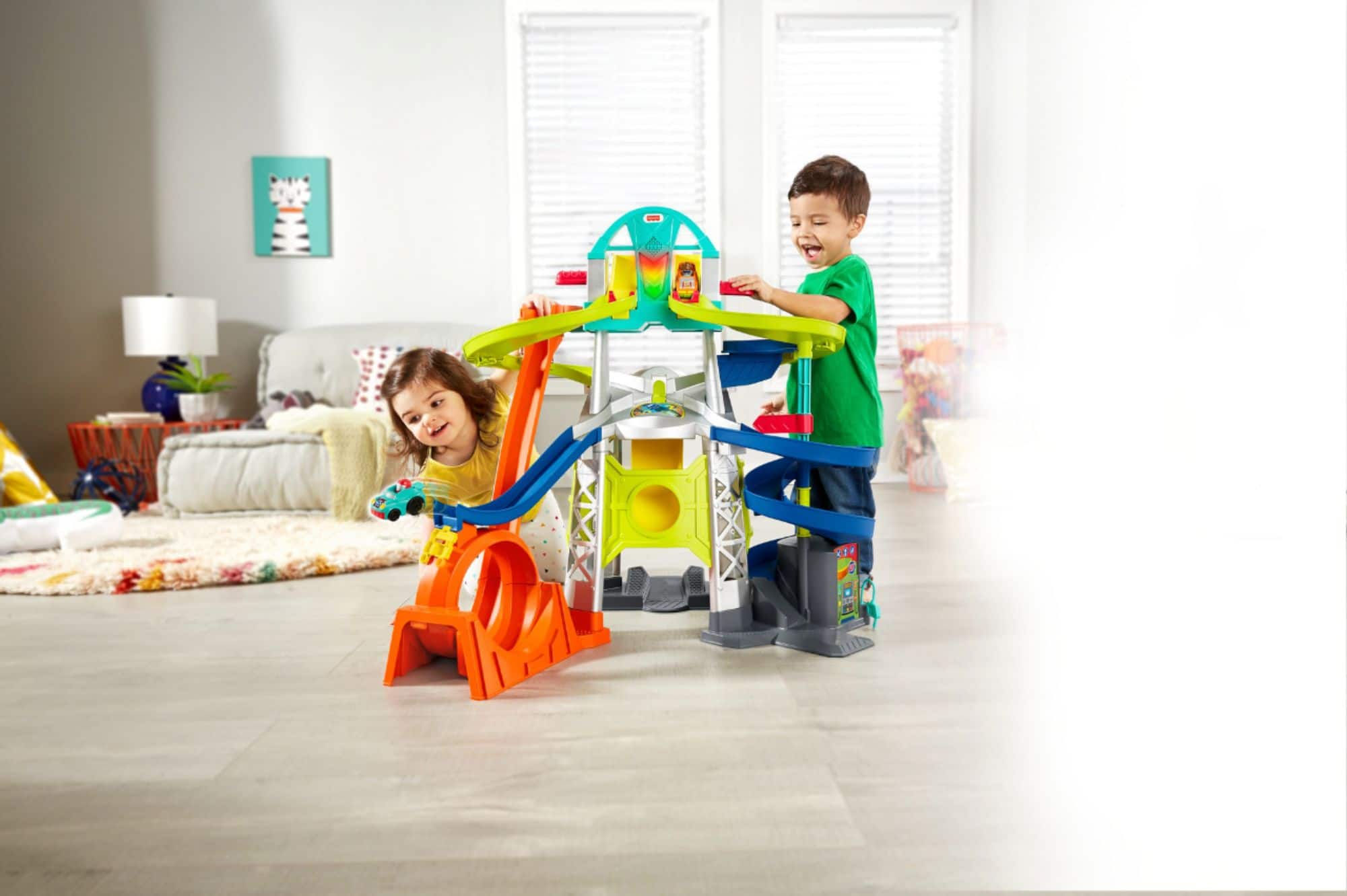 Pista de autos Cars de fisher price 