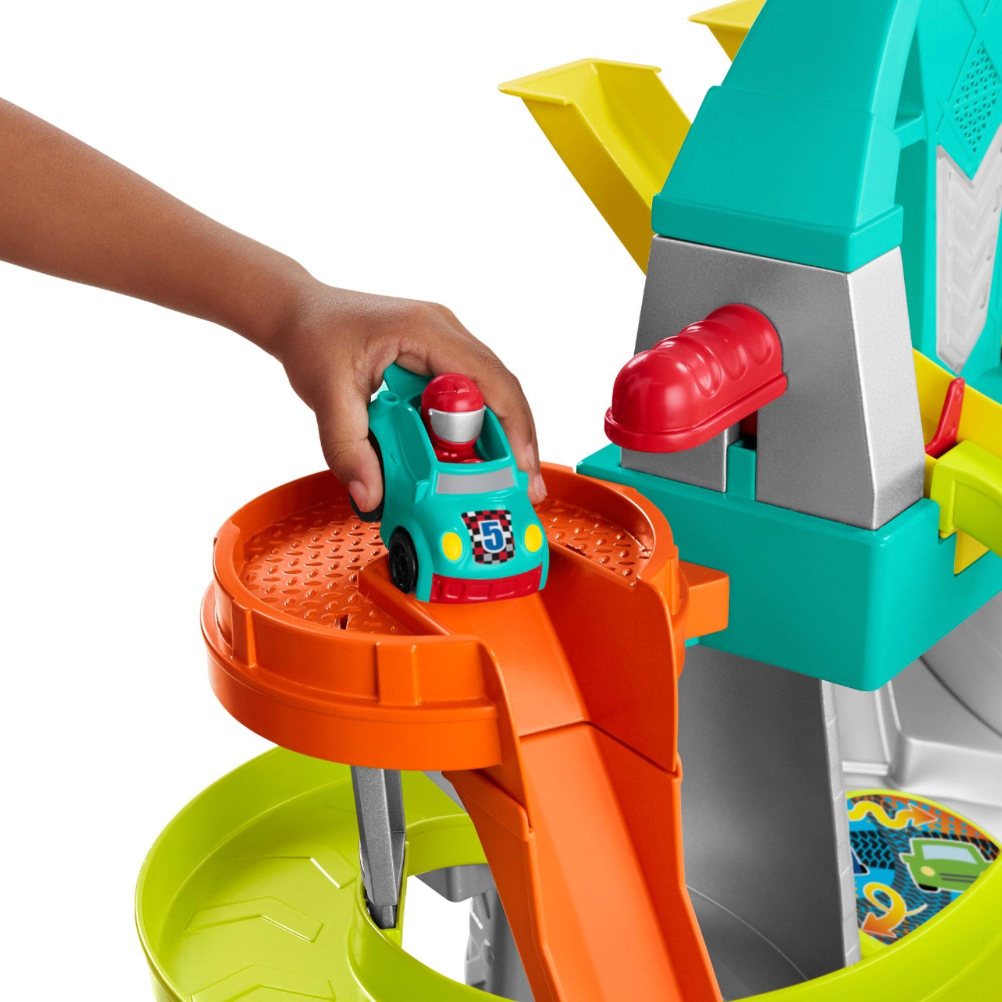 Pista de Corrida com Loop Little People GMJ12 Fisher Price - Vals Magazine