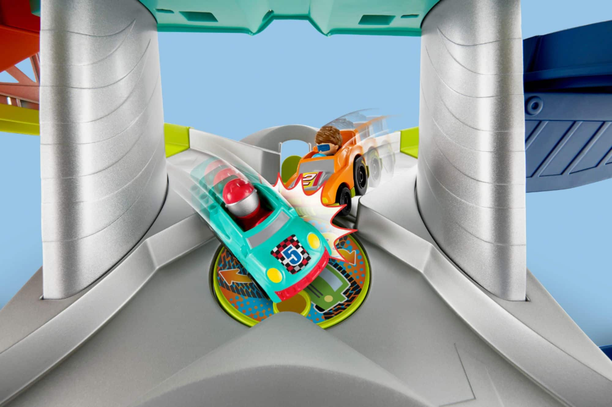 Pista de Corrida com Loop Little People GMJ12 Fisher Price - Vals Magazine