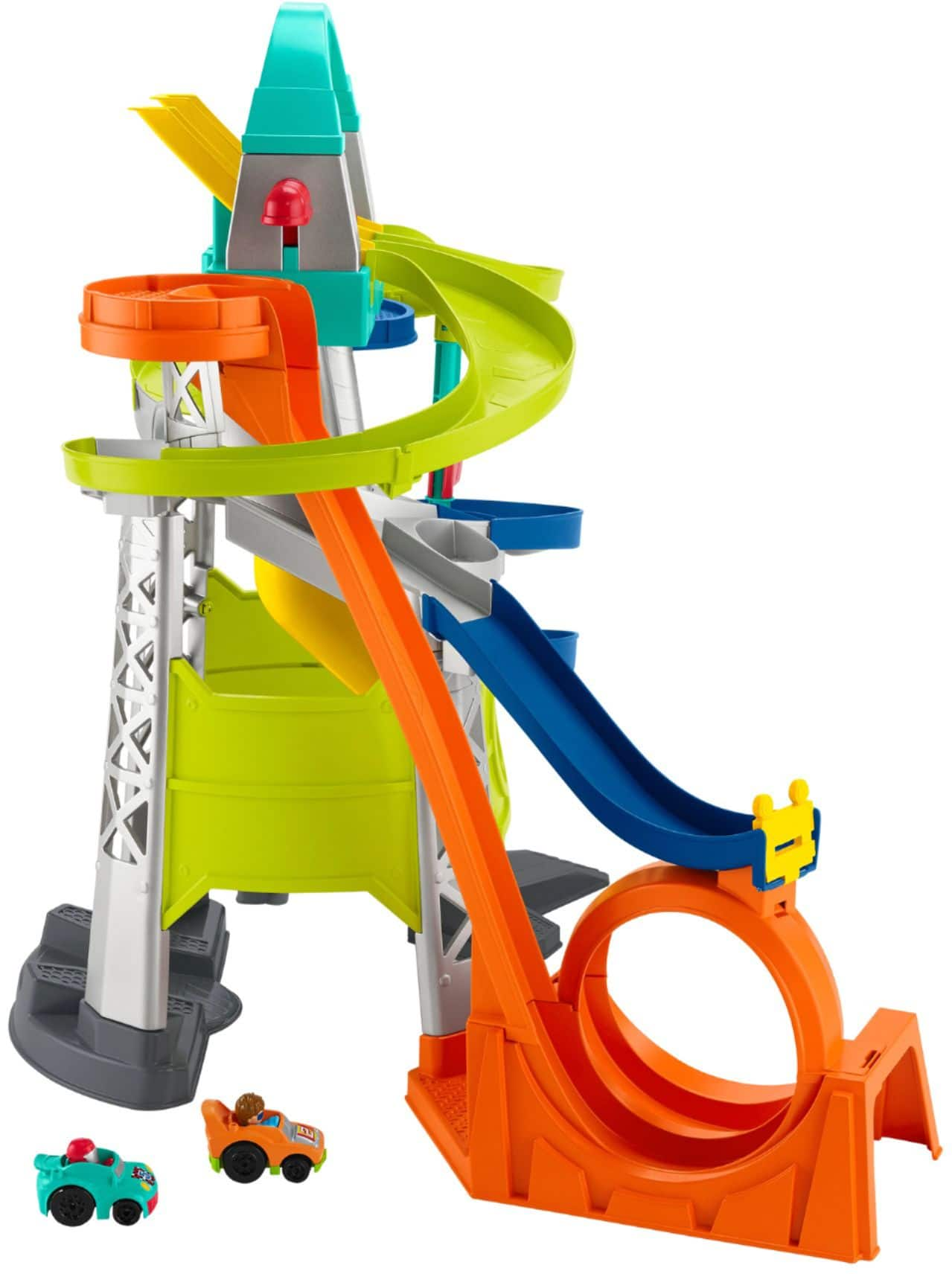 LITTLE PEOPLE PISTA DE LANÇAMENTO E LOOPS - WHEELIES - FISHER PRICE - Loop  - Alugue e Brinque