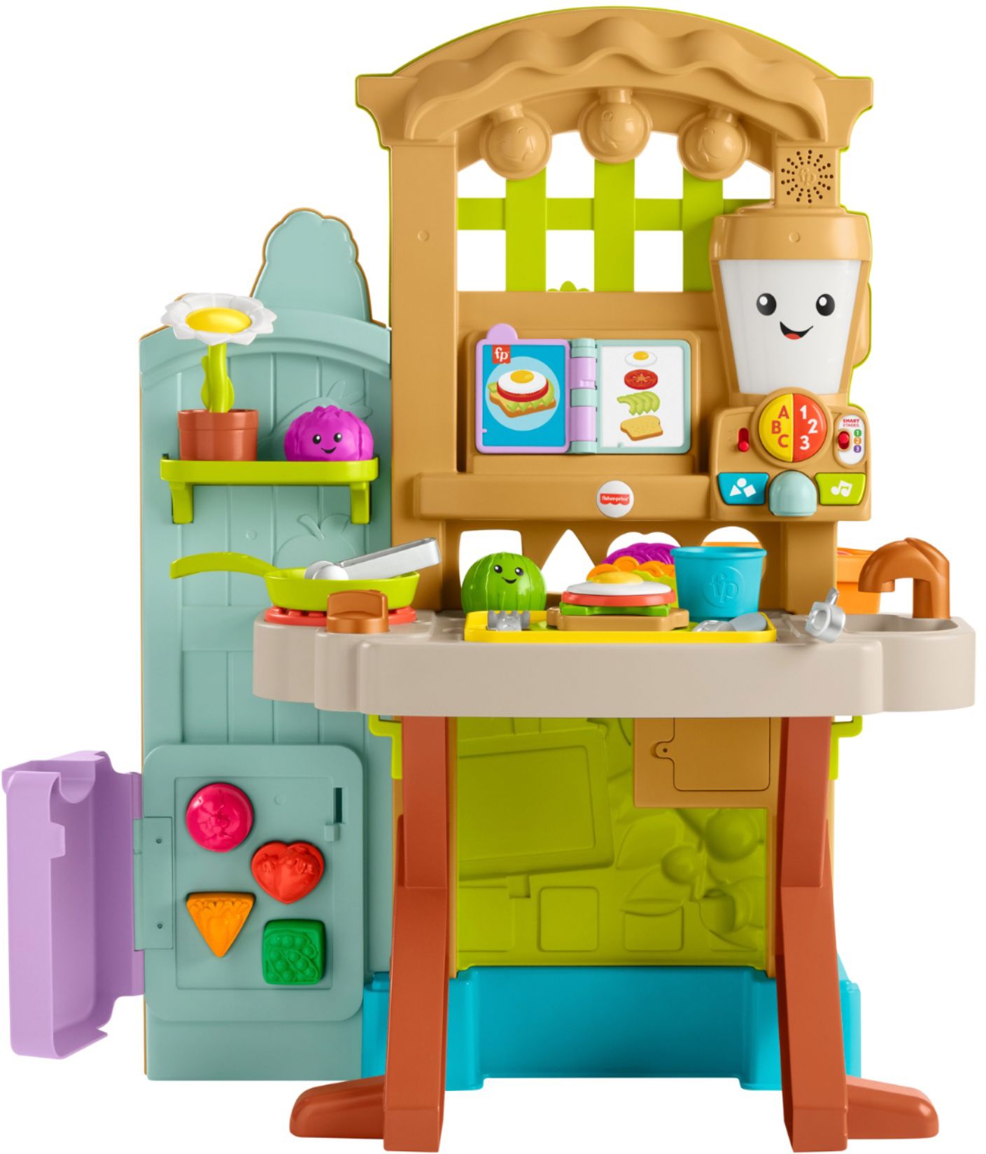 Fisher-Price Laugh and Learn Grow-the-Fun Garden to Kitchen 