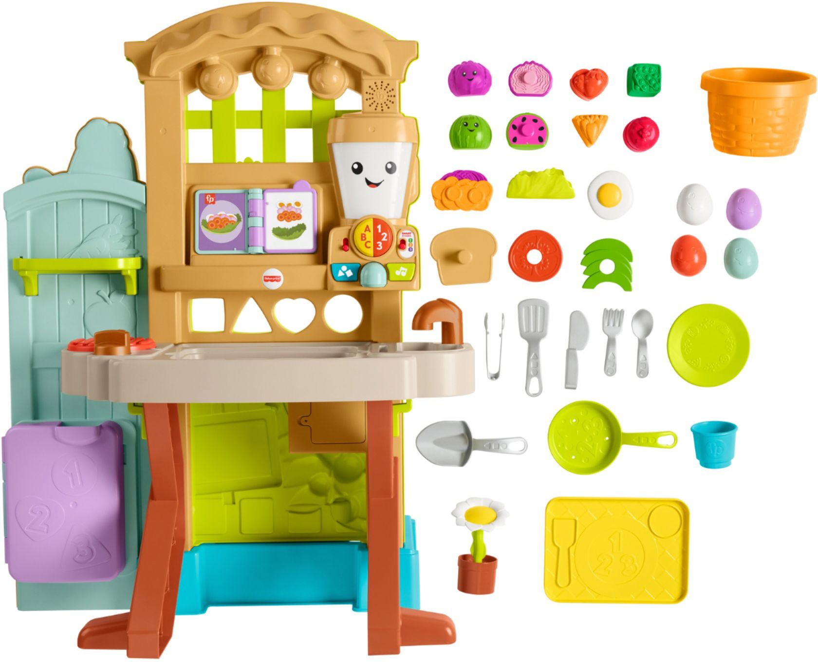 Fisher-Price Laugh and Learn Grow-the-Fun Garden to Kitchen 