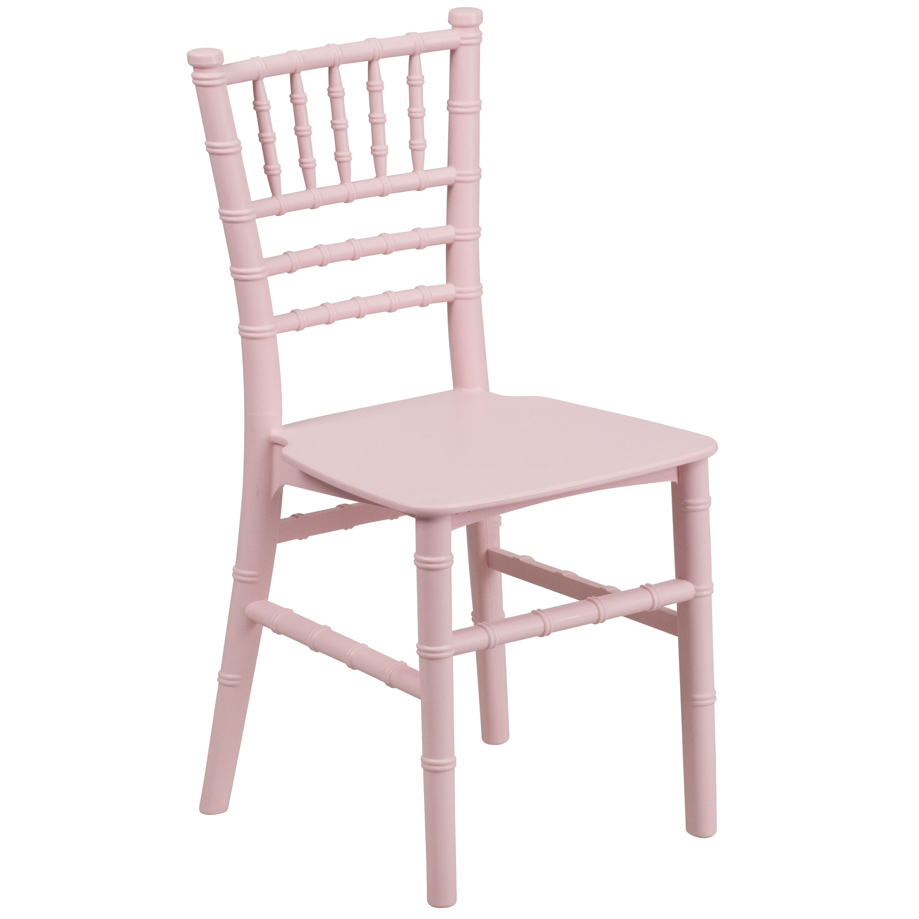 Flash Furniture - Child’s Resin Party and Event Chiavari Chair for Commercial & Residential Use - Pink