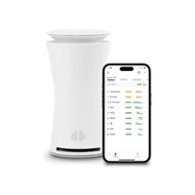 uHoo - Smart Indoor Air Quality Monitor - White - Front_Zoom