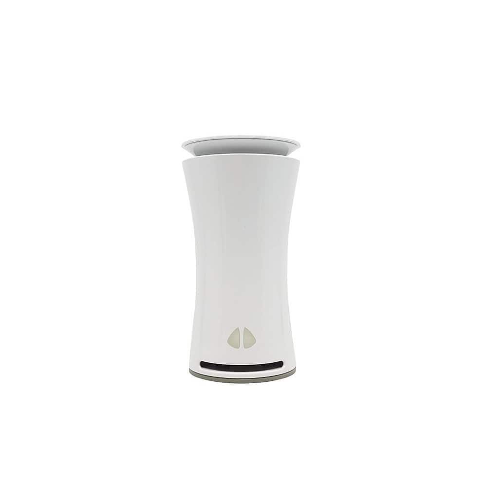 Left. uHoo - Smart Indoor Air Quality Monitor - White.