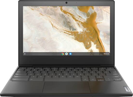 Front Zoom. Lenovo - Chromebook 3 11" Chromebook - AMD A6 - 4GB Memory - 32GB eMMC Flash Memory - Onyx Black.