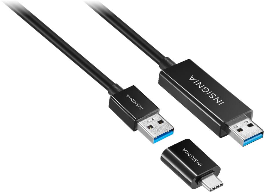 Transfer Connector Usb Insignia™ 6' USB 3.0 File Transfer Cable Black NS-PCK336C - Best Buy