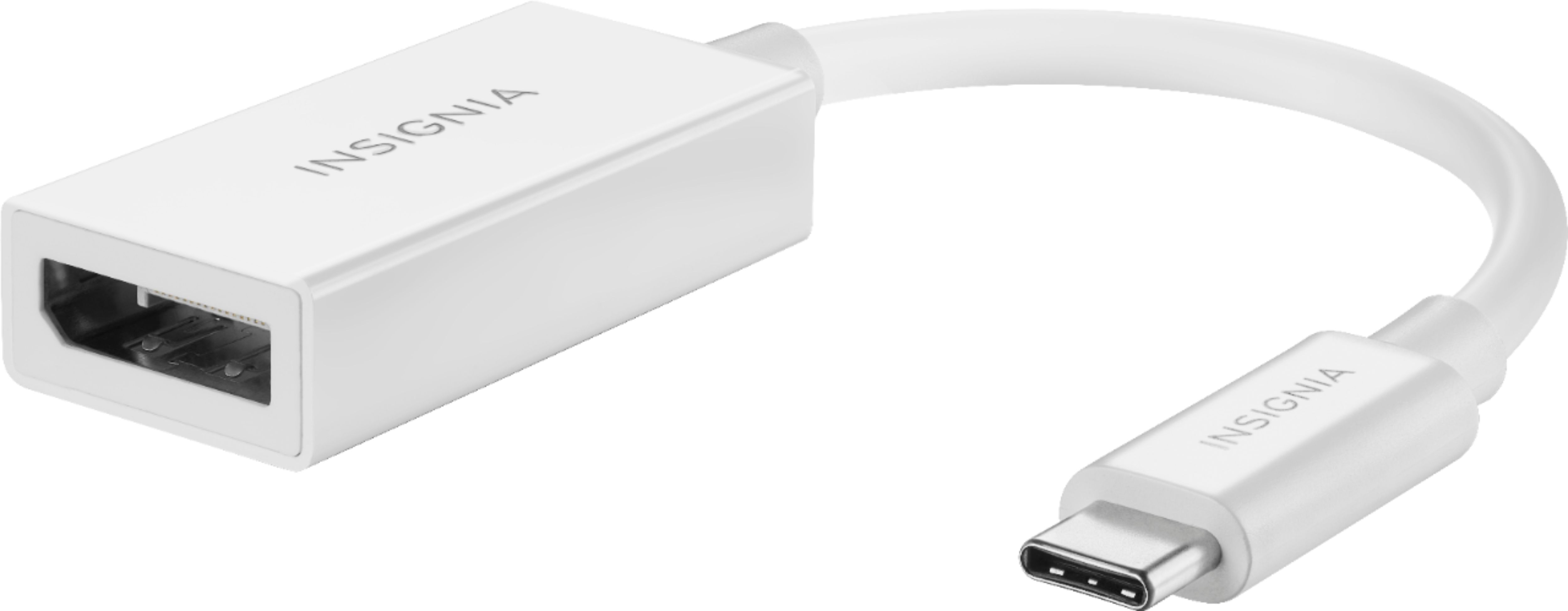 USB Type-C-to-HDMI Adapter Insignia White 