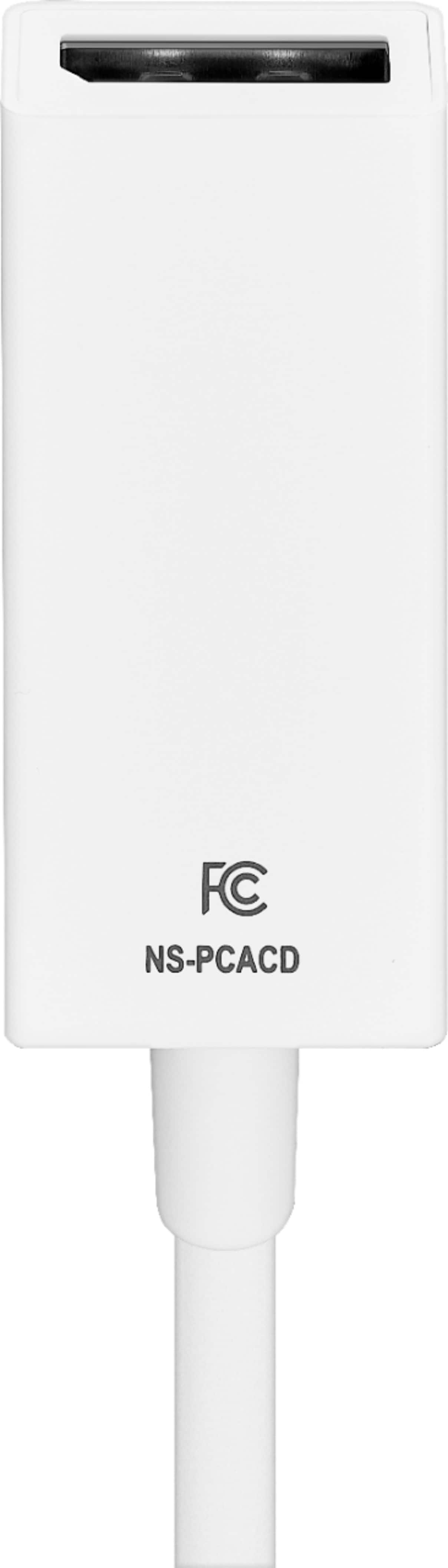 Alt View 13. Insignia™ - USB-C to DisplayPort Adapter - White.