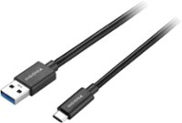 Best Buy essentials™ 5' USB-A to USB-C Charge-and-Sync Cable Black BE-MCA522K  - Best Buy