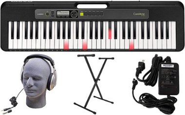 Casio - CT-S250 61-Key Premium Keyboard Package - Front_Zoom