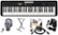 Front Zoom. Casio - CT-S200RD 61-Key Premium Keyboard Package.