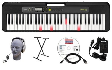 Casio CT-S250 61-Key Premium Keyboard Package - Front_Zoom