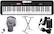Front. Casio - CT-S200BK 61-Key Premium Keyboard Package - Black.