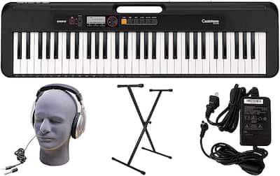 Casio CT S200BK 61 Key Premium Keyboard Package Black CAS CTS200BK Casio CT S200BK 61 Key Premium Keyboard Package Black CAS CTS200BK