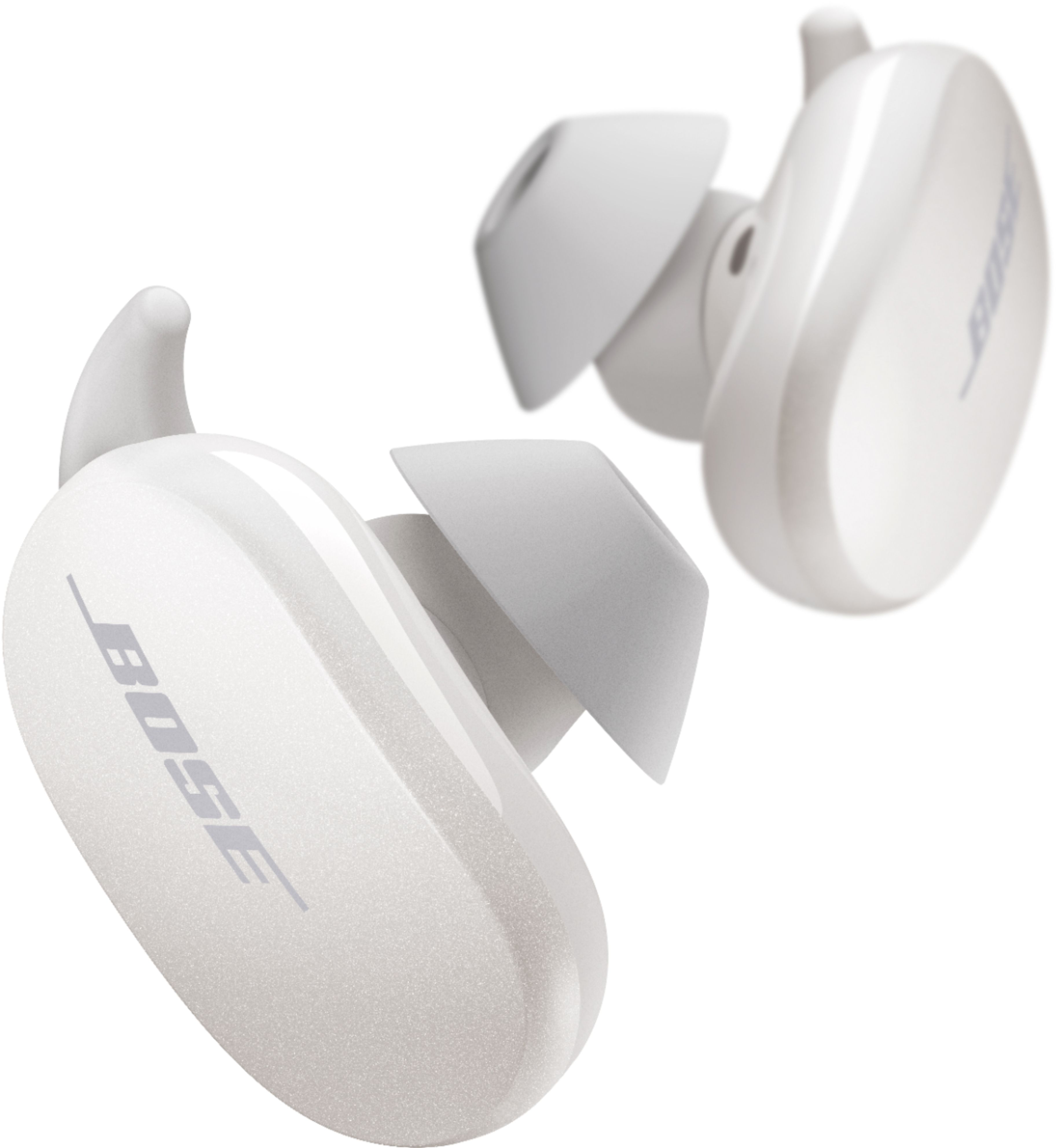 オーディオ機器 イヤフォン Bose QuietComfort Earbuds True Wireless Noise Cancelling In-Ear Earbuds  Soapstone 831262-0020 - Best Buy