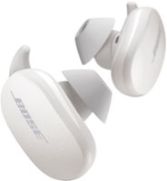 Bose - QuietComfort Earbuds True Wireless Noise Cancelling In-Ear Earbuds - Soapstone - Front_Zoom