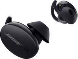 Bose - Sport Earbuds True Wireless In-Ear Headphones - Triple Black - Front_Zoom