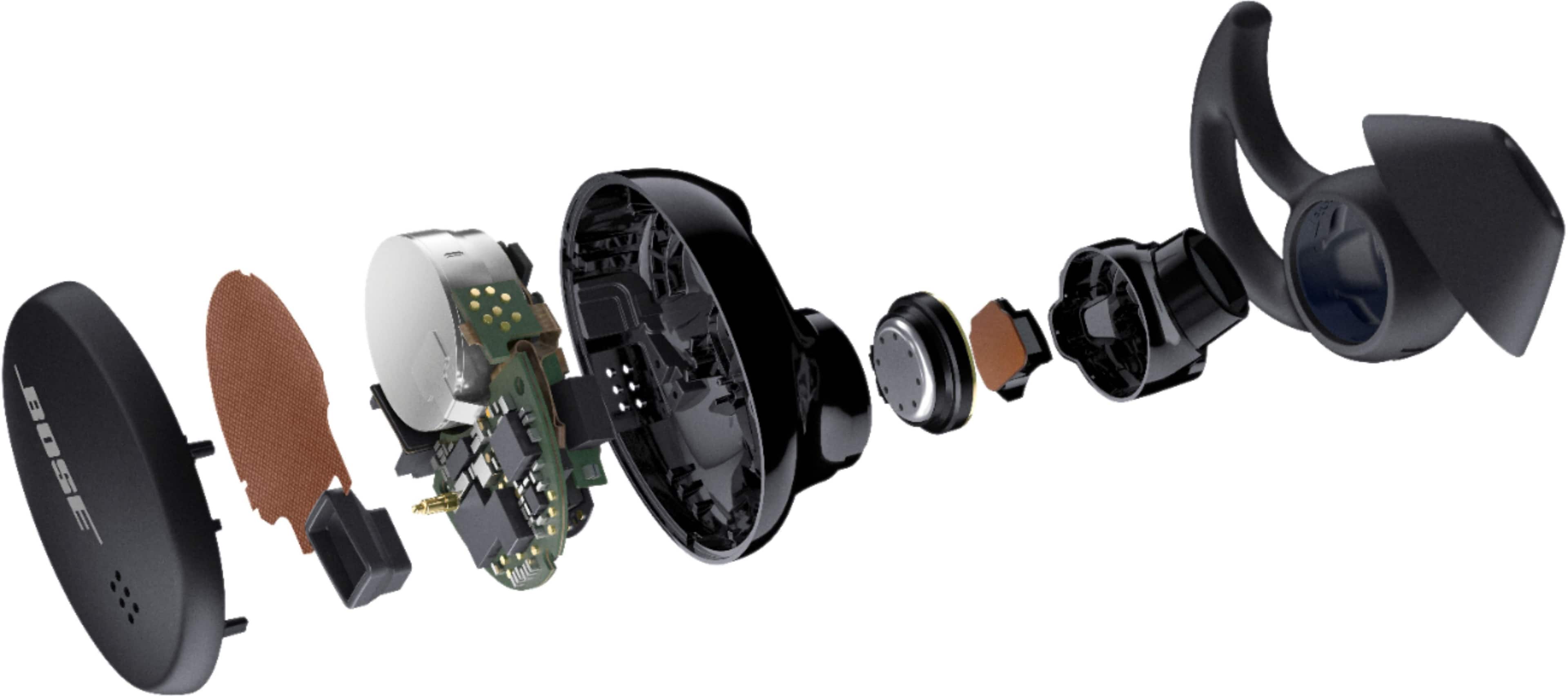 Alt View 21. Bose - Sport Earbuds True Wireless In-Ear Earbuds - Triple Black.