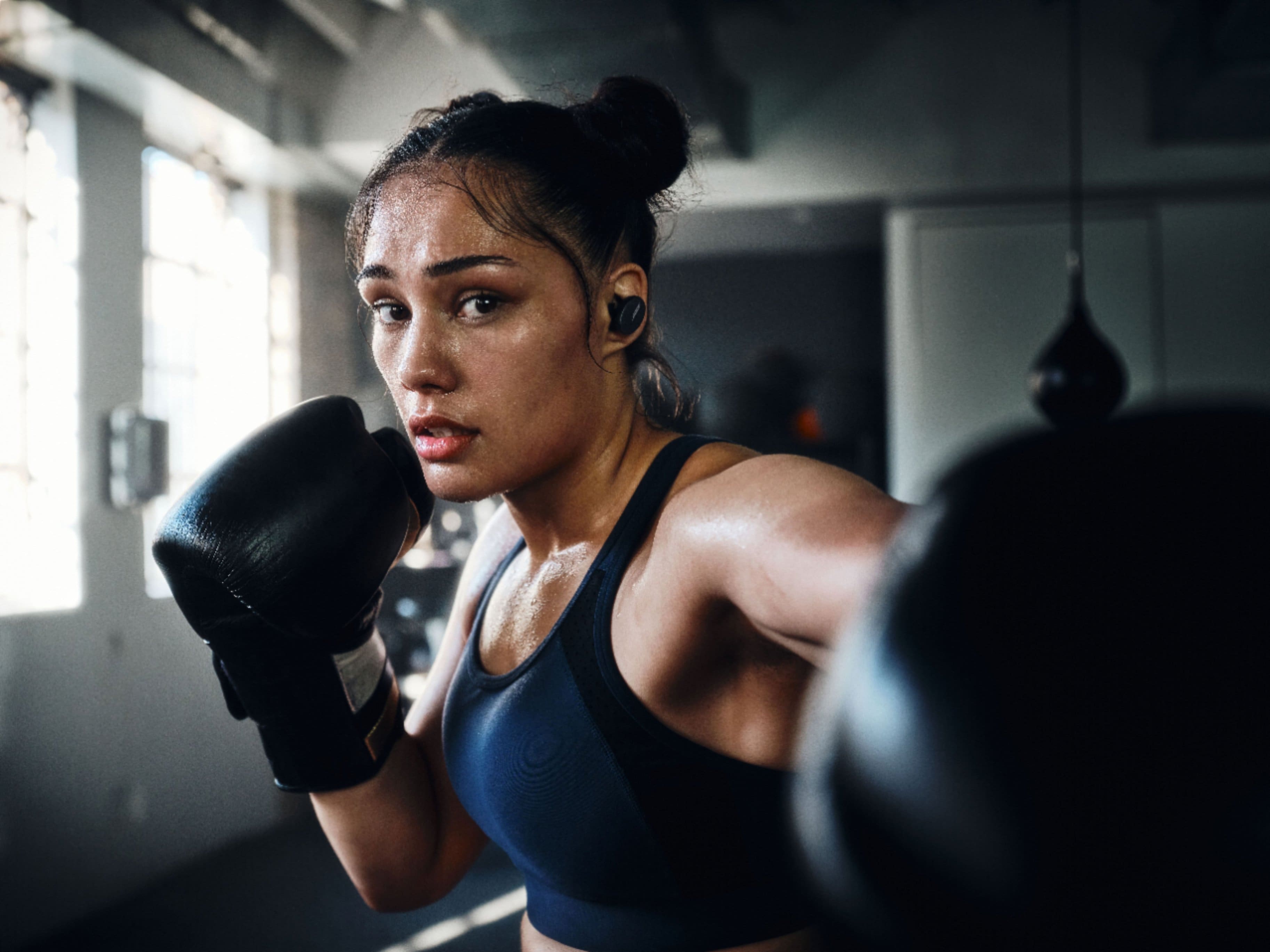 Alt View 30. Bose - Sport Earbuds True Wireless In-Ear Earbuds - Triple Black.