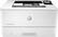 Front. HP - Refurbished LaserJet Pro M404N Printer - White.