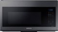 Front Zoom. Samsung - 1.7 cu. ft. Over-the-Range Convection Microwave with WiFi - Black stainless steel.
