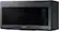 Alt View 12. Samsung - 1.7 cu. ft. Over-the-Range Convection Microwave with WiFi - Black Stainless Steel.