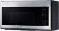 Alt View Zoom 12. Samsung - 1.7 cu. ft. Over-the-Range Convection Microwave with WiFi - Stainless steel.
