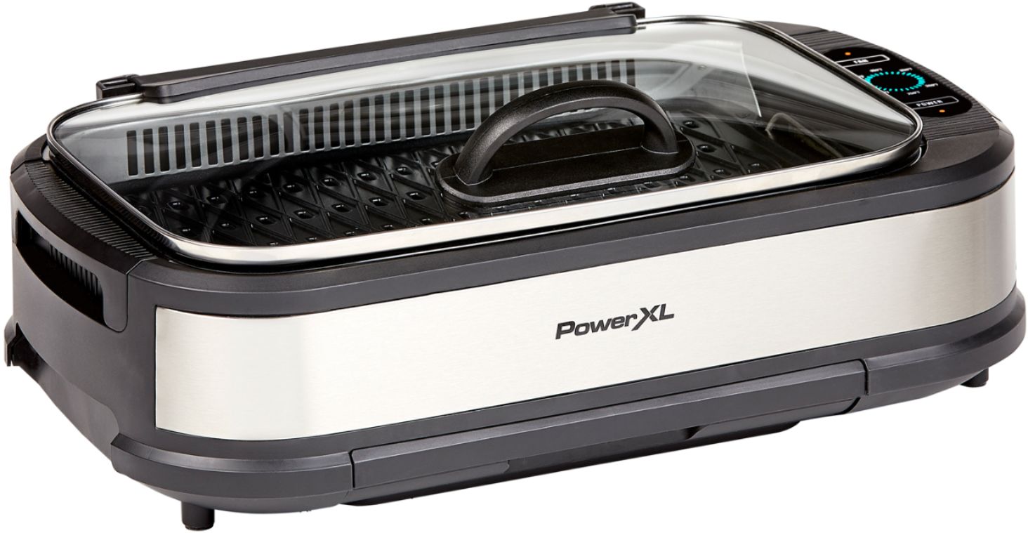 PowerXL Smokeless Grill Pro Countertop Indoor Electric  - Best Buy
