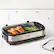 Alt View 14. PowerXL - Smokeless Grill Pro Countertop Indoor Electric Grill - Silver.