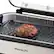 Alt View 17. PowerXL - Smokeless Grill Pro Countertop Indoor Electric Grill - Silver.