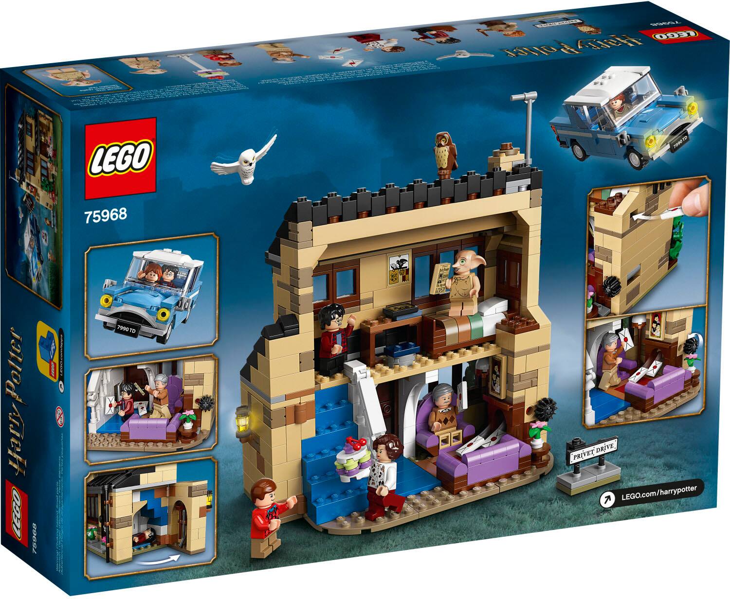 LEGO Harry Potter 4 Privet Drive 75968 6289048 - Best Buy