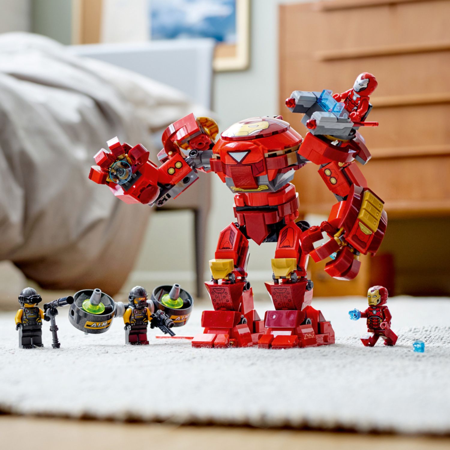 NEU & OVP LEGO 76164 Marvel Avengers Iron Man Hulkbuster versus A.I.M Agent