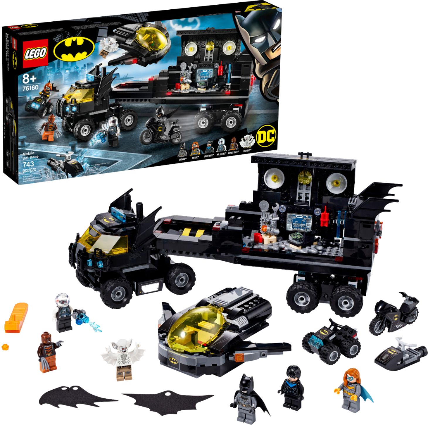 LEGO Super Heroes Mobile Bat Base 76160 6289088 - Buy